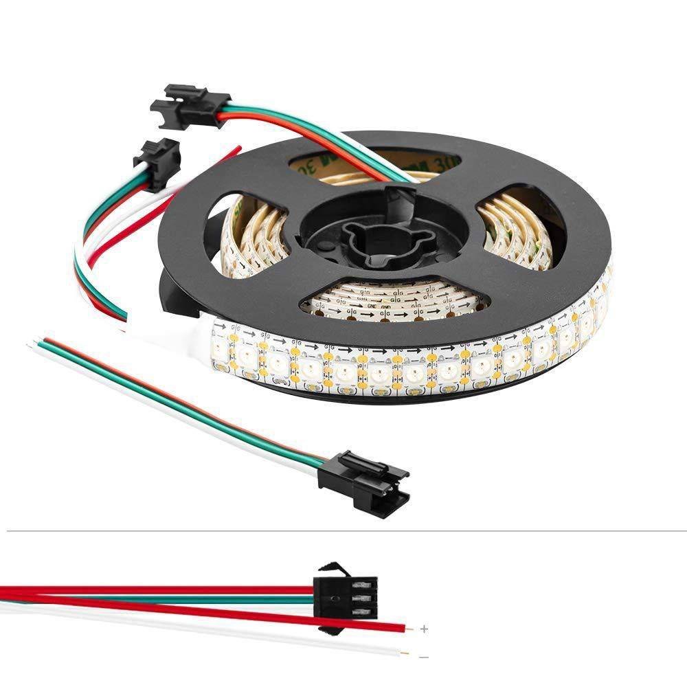 Išmanioji LED juosta su integriniu grandynu (IC), RGB, 5 V nuolatinė srovė