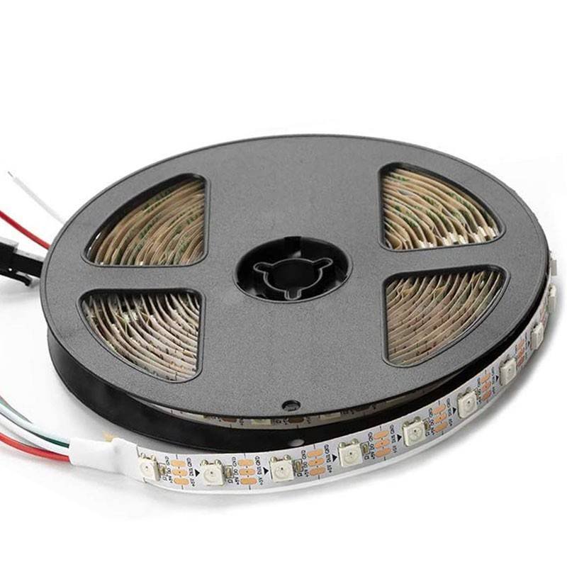 Išmanioji LED juosta su integriniu grandynu (IC), RGB, 5 V nuolatinė srovė