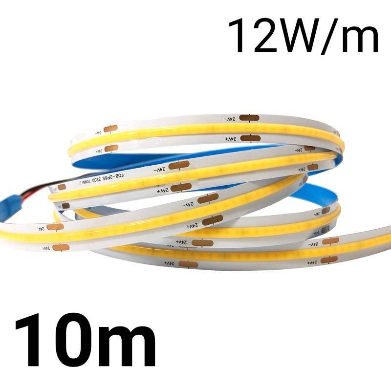 24 V nuolatinės srovės COB LED juosta