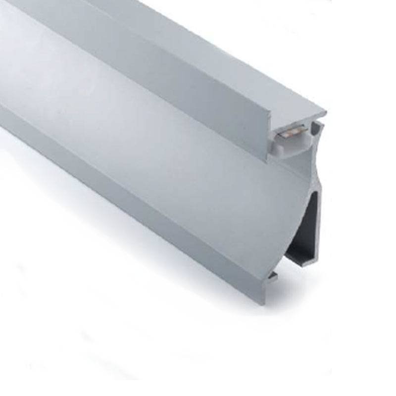 Įleidžiamas profilis sienų apšvietimui su 26x78 mm lizdu (2 m)