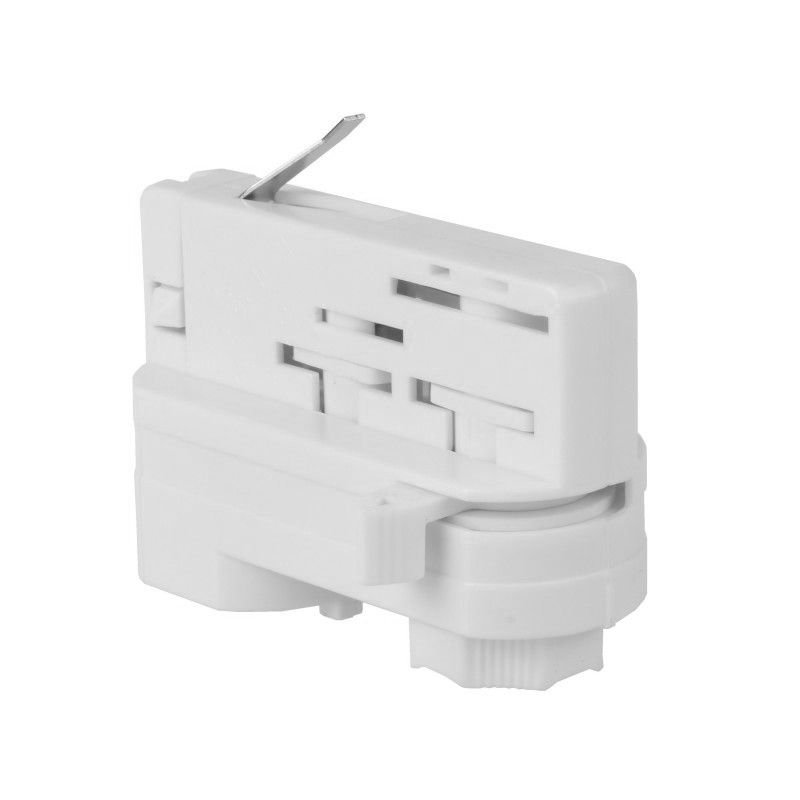 Trifazis geležinkelio adapterio jungtis šviestuvams