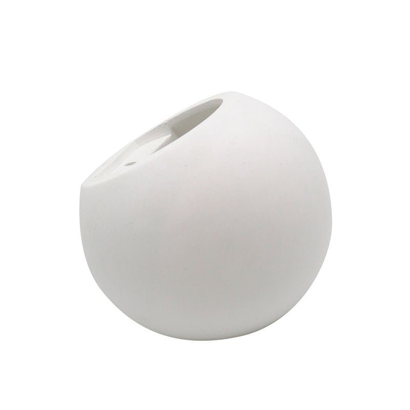Gipso sieninis šviestuvas „Ball“ G9