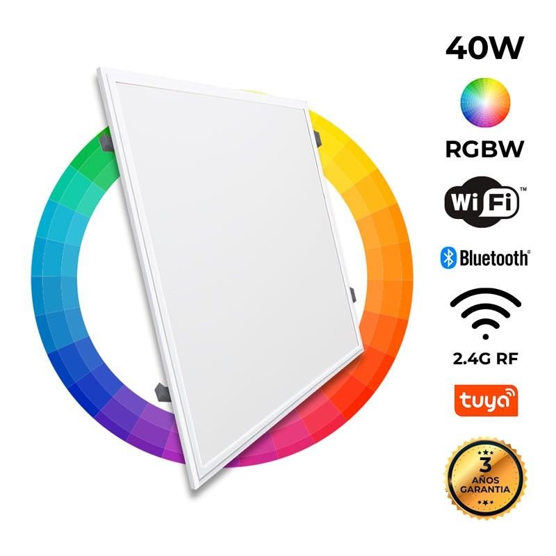 WIFI SMART RGB / RGBW + CCT įleidžiamas LED skydelis