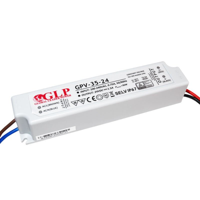 Sandarus maitinimo šaltinis 35W 24V IP67