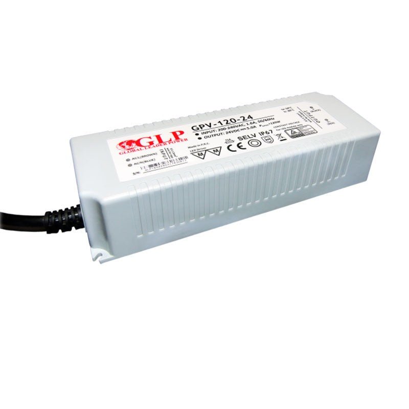 Sandarus maitinimo šaltinis 120W 24V IP67- GLP