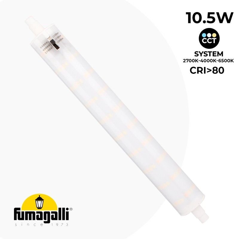 LED lemputė R7S CCT „Fumagalli“ 10,5 W 1160 lm 100–240 V