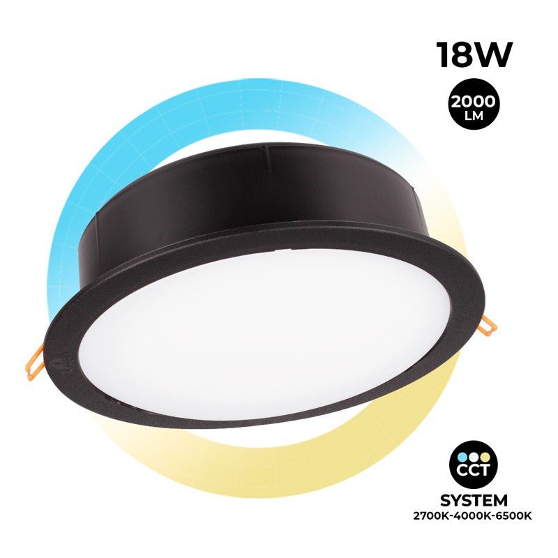 Apvalus vandeniui atsparus apvadas CCT Fumagalli "Teresa 260" 18W IP55
