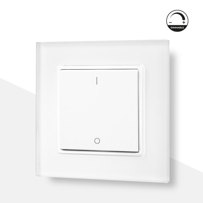 RF mygtuko mechanizmas Vienos spalvos šviesos reguliatorius LED apšvietimui