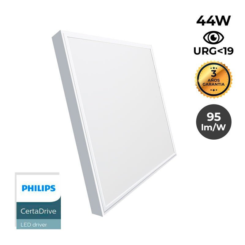 60X60 cm plonas LED skydelis