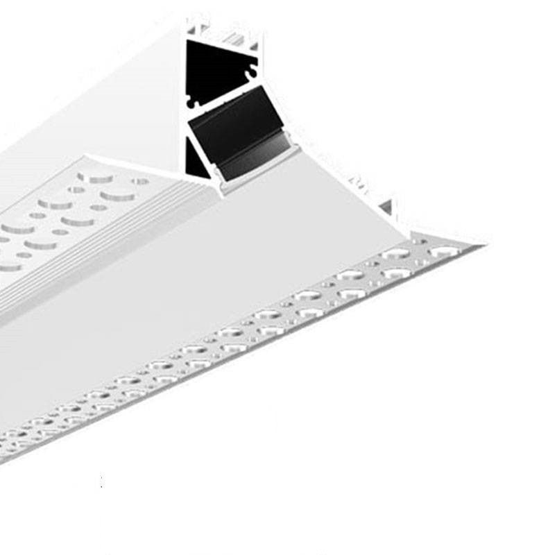 LED juostos profilis 94x34 be apdailos, viršutinis/apatinis kampas (2 m)