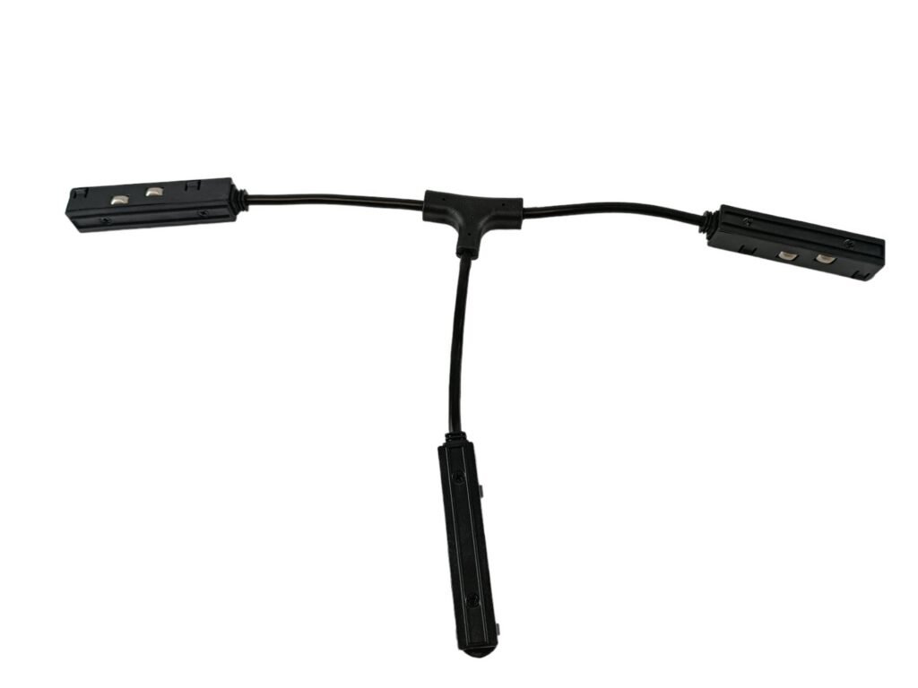 T-formos jungtis magnetinei bėgeliui (20 mm)
