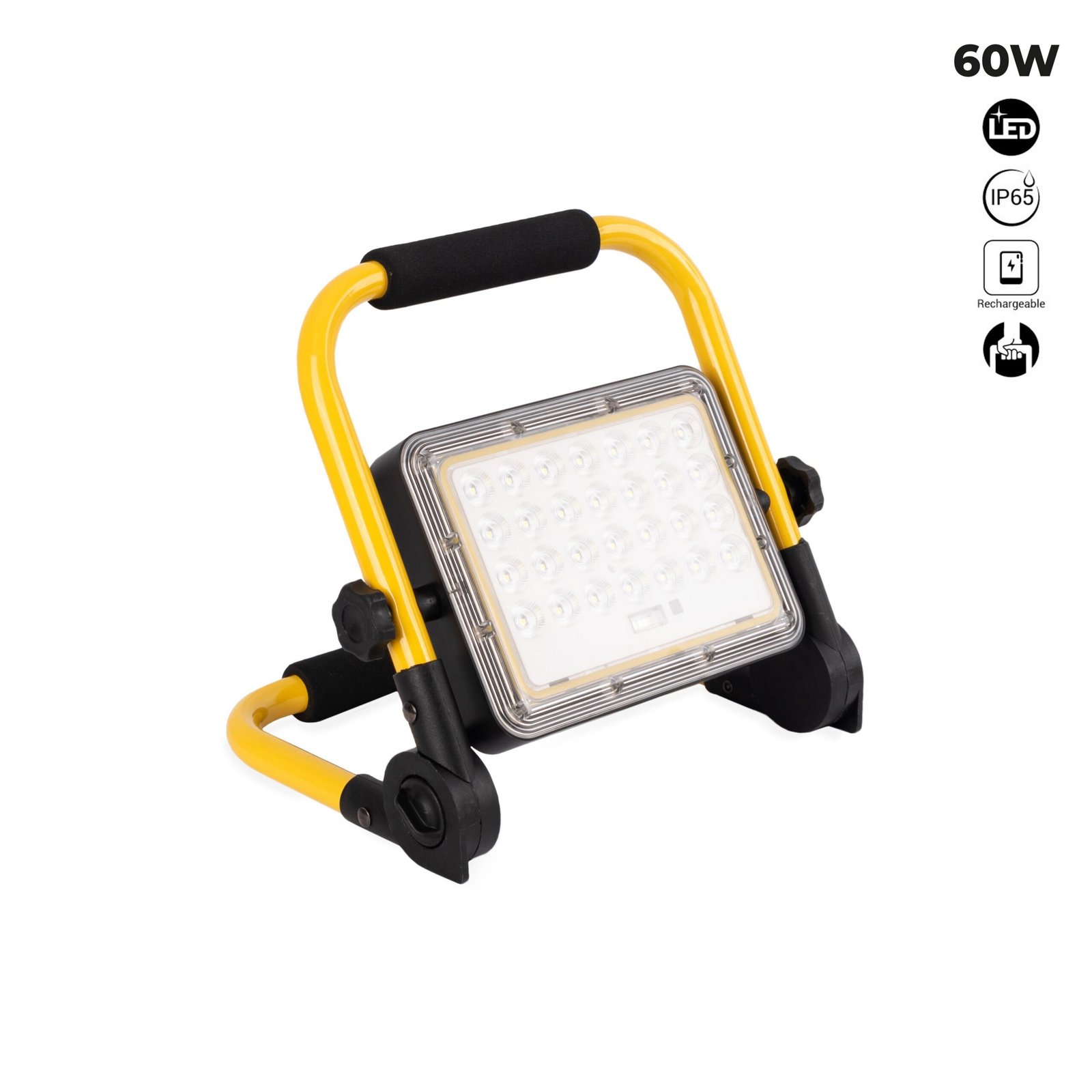Nešiojamas LED darbo žibintas, 60 W