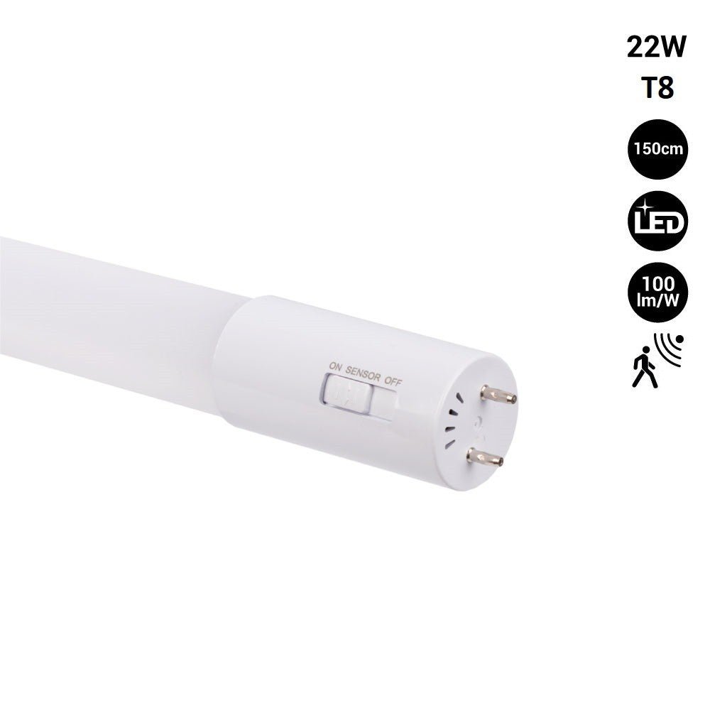 150 cm T8 LED lempa su mikrobangų judesio jutikliu