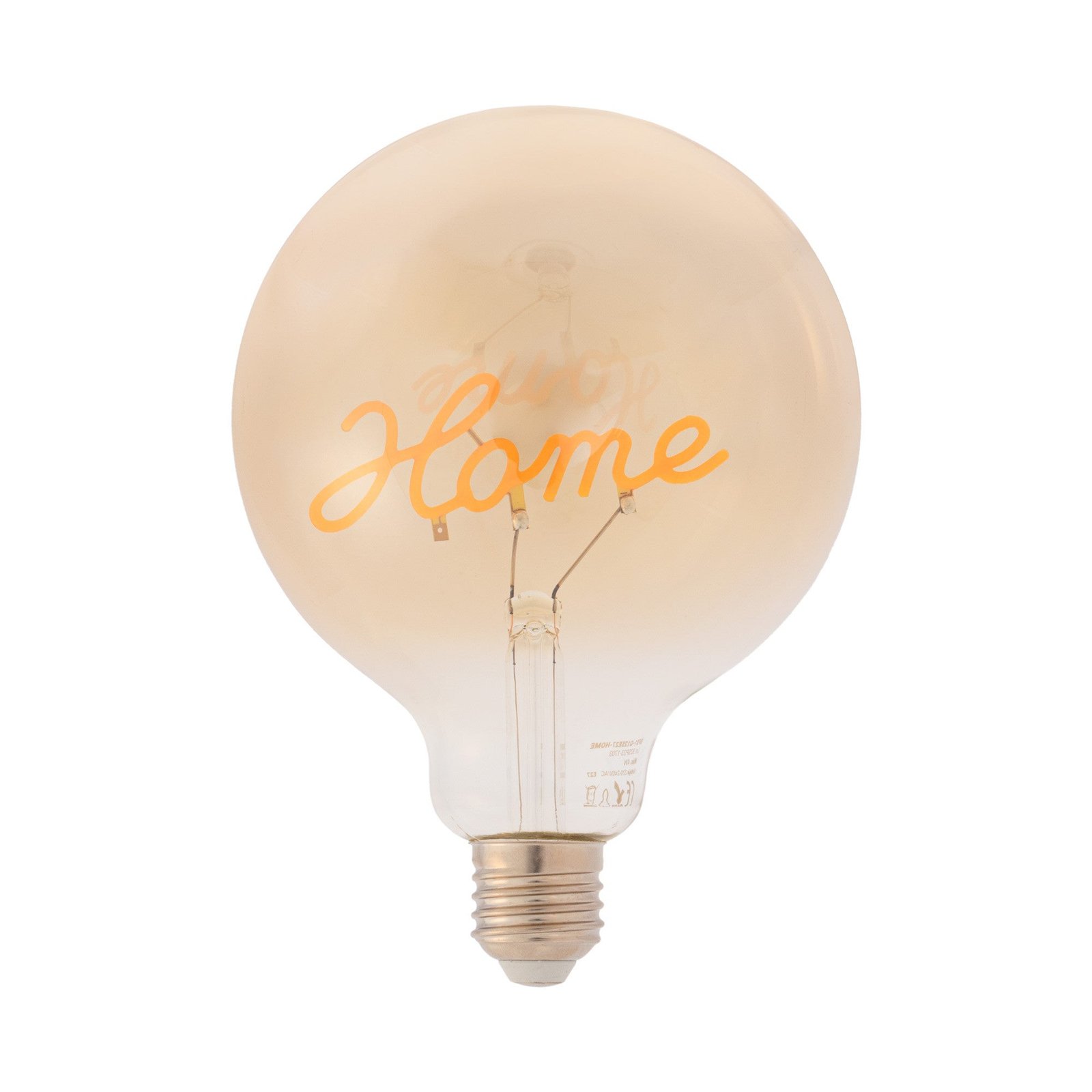 Dekoratyvinė kaitrinė lemputė „HOME“ E27 G125