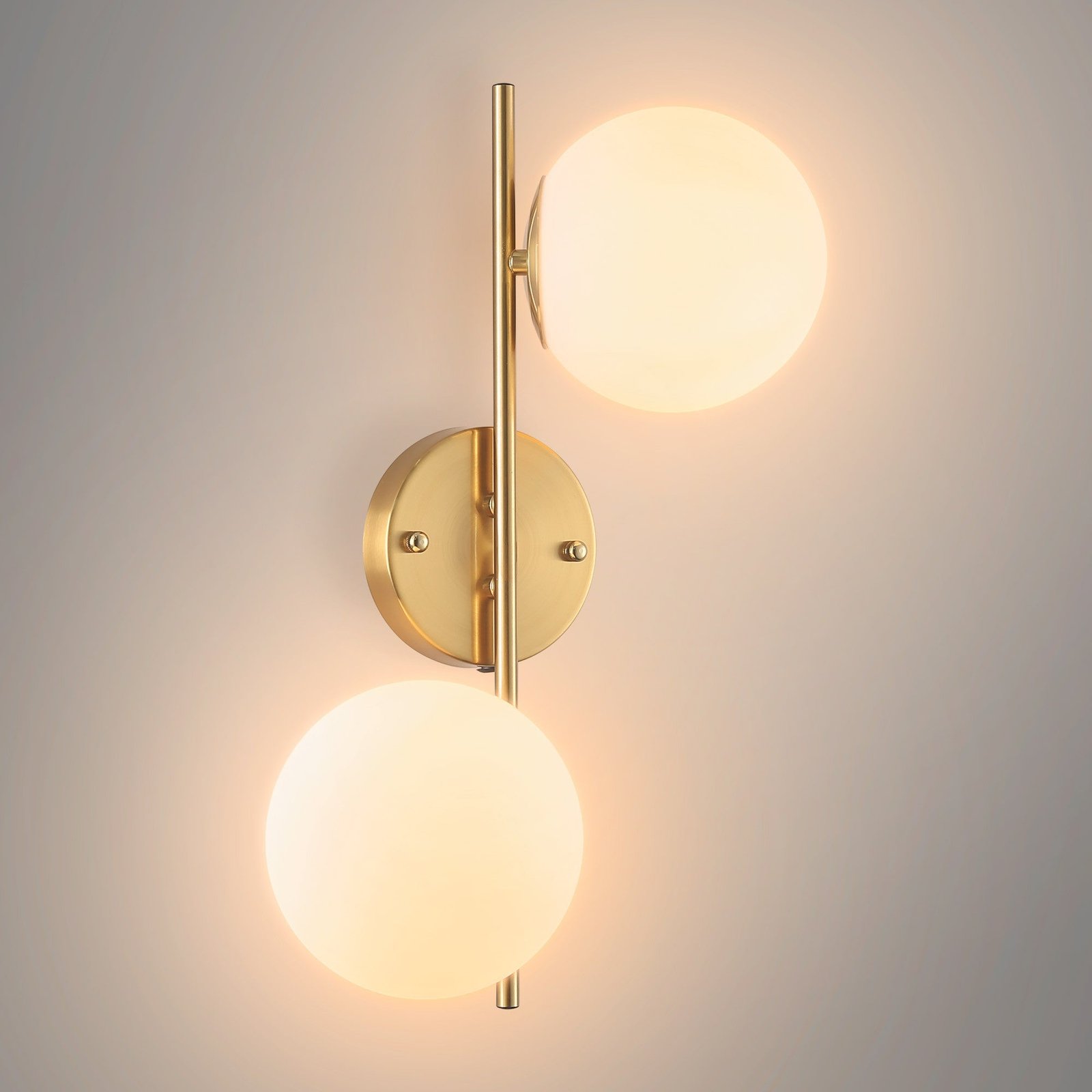 „Double“ „Sphere“ sieninis šviestuvas