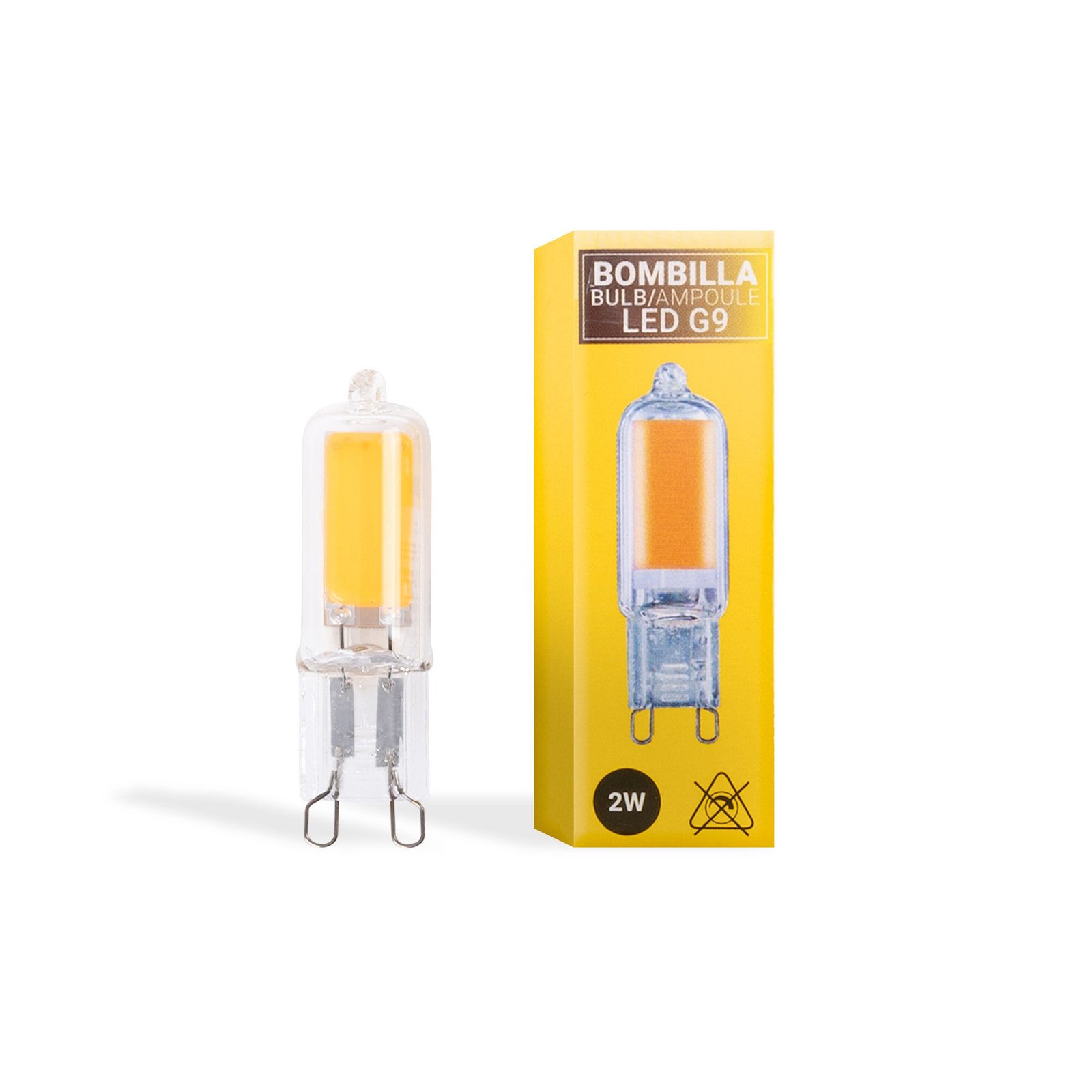 G9 LED lemputė 220–240 V kintamosios srovės