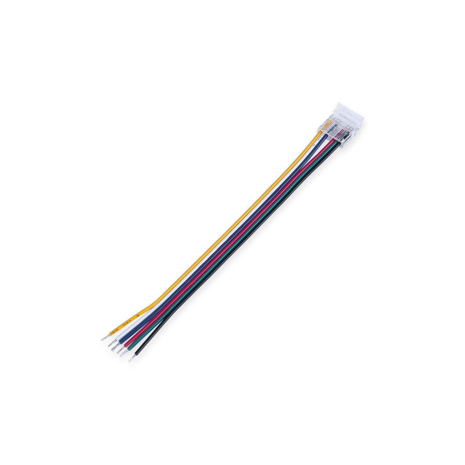 „Hippo COB RGB+CCT“ juostos ir valdiklio jungtis