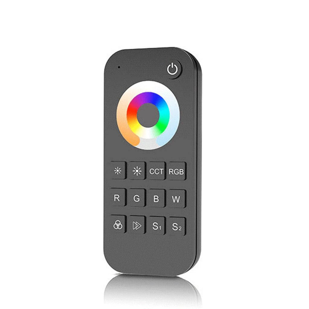 RGB + CCT LED nuotolinio valdymo pultas – 1 zona / 2 scenos – SK-RT5-N – Skydance