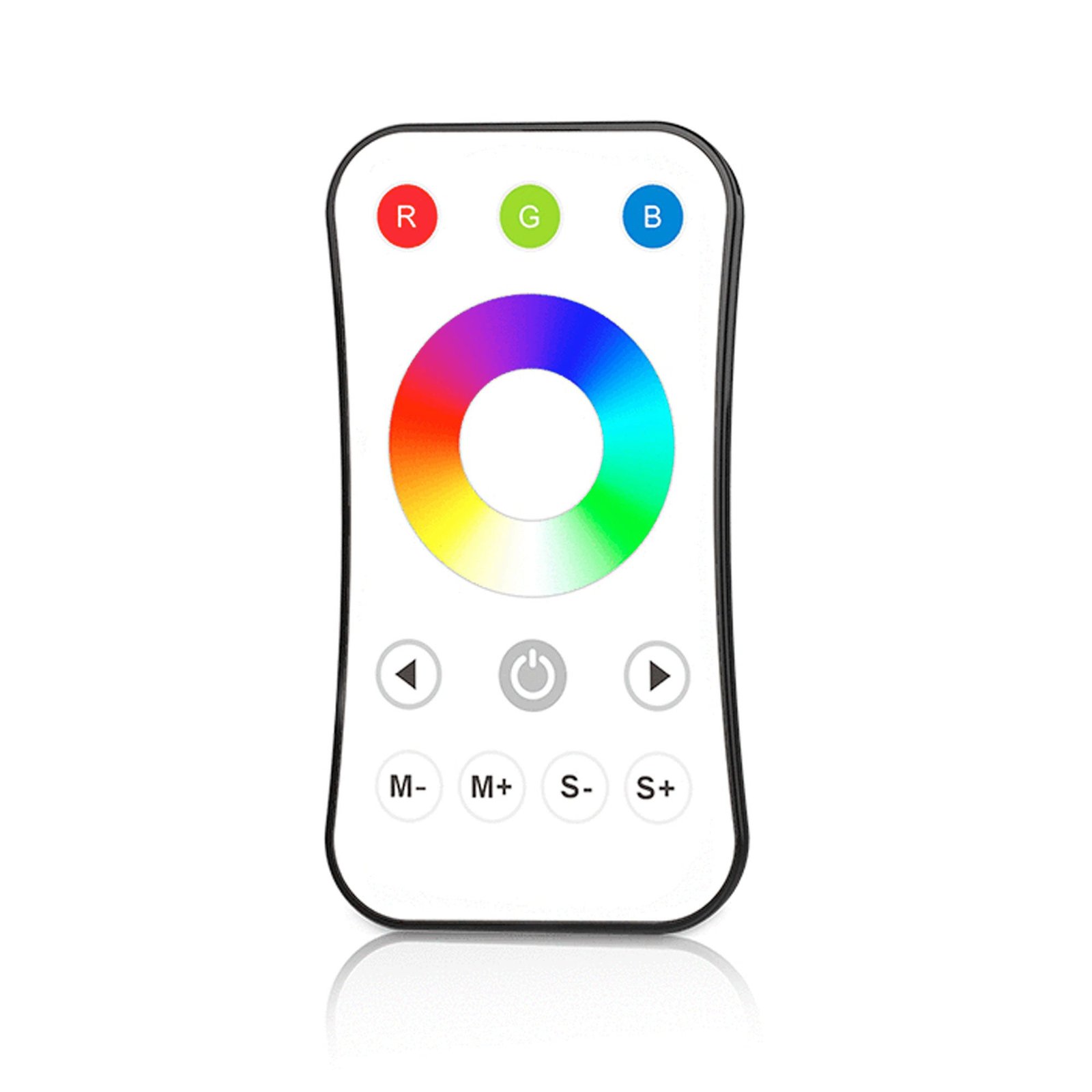 RGB LED nuotolinio valdymo pultas