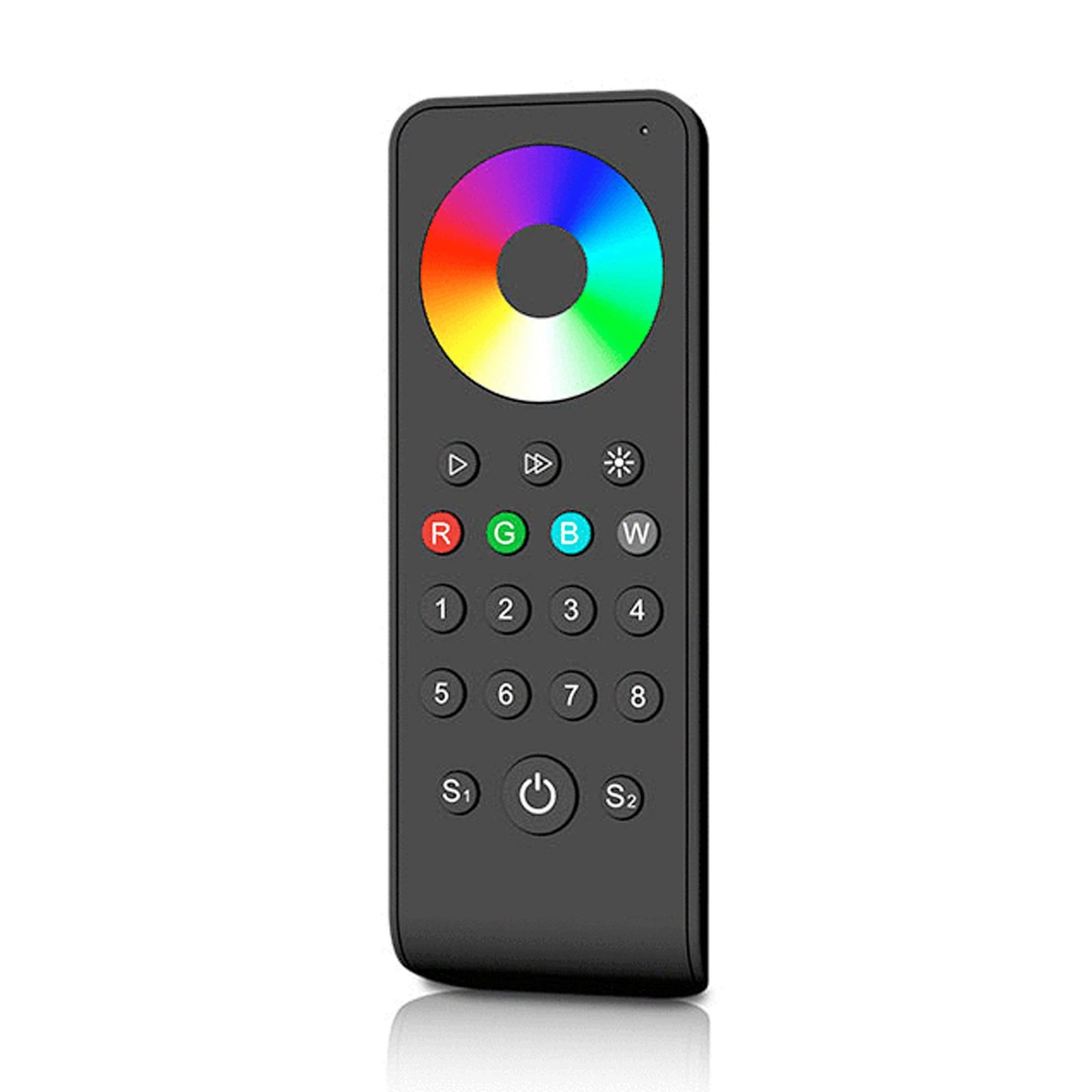 RGB/RGBW LED nuotolinio valdymo pultas