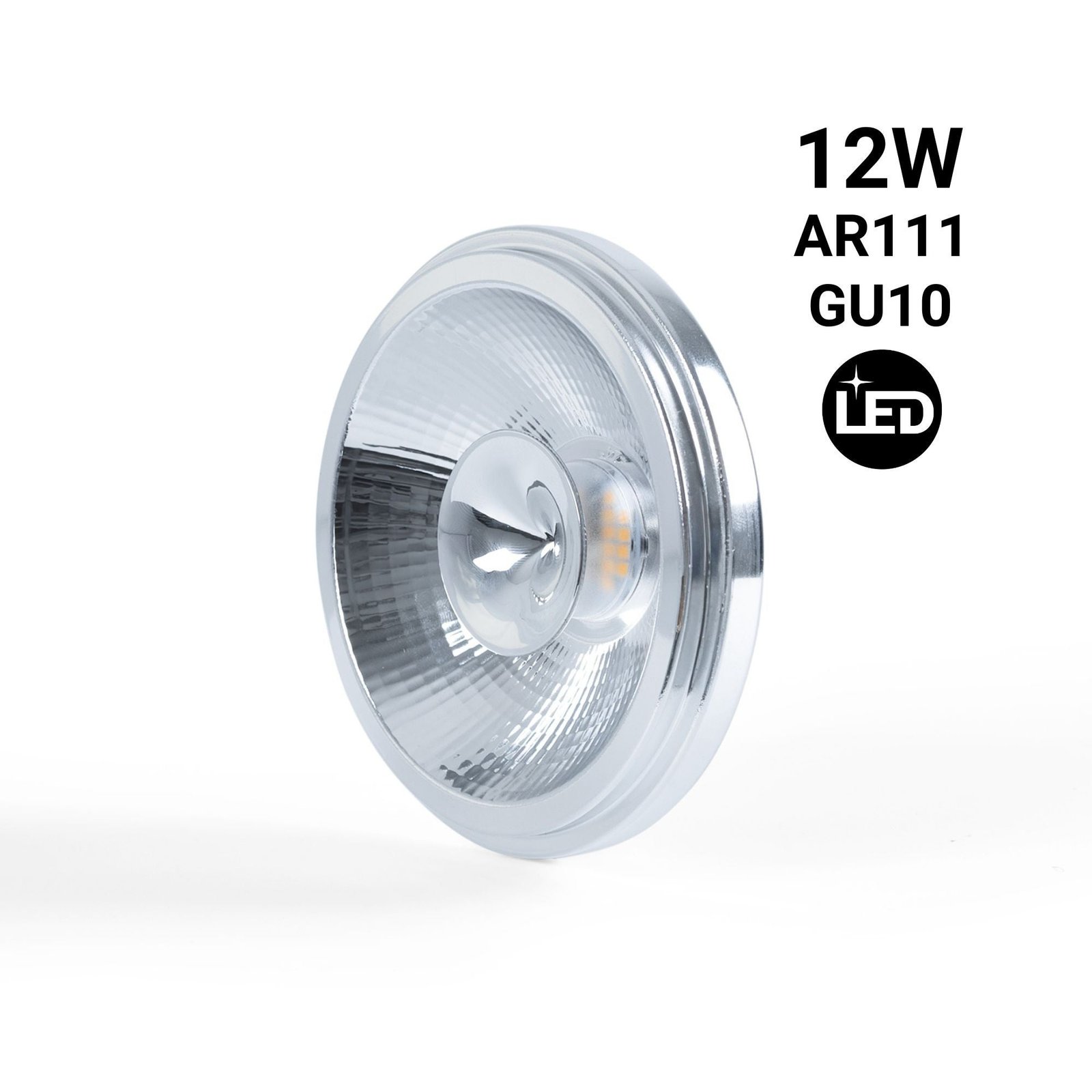 AR111 LED lemputė su GU10 lizdu, 12 W