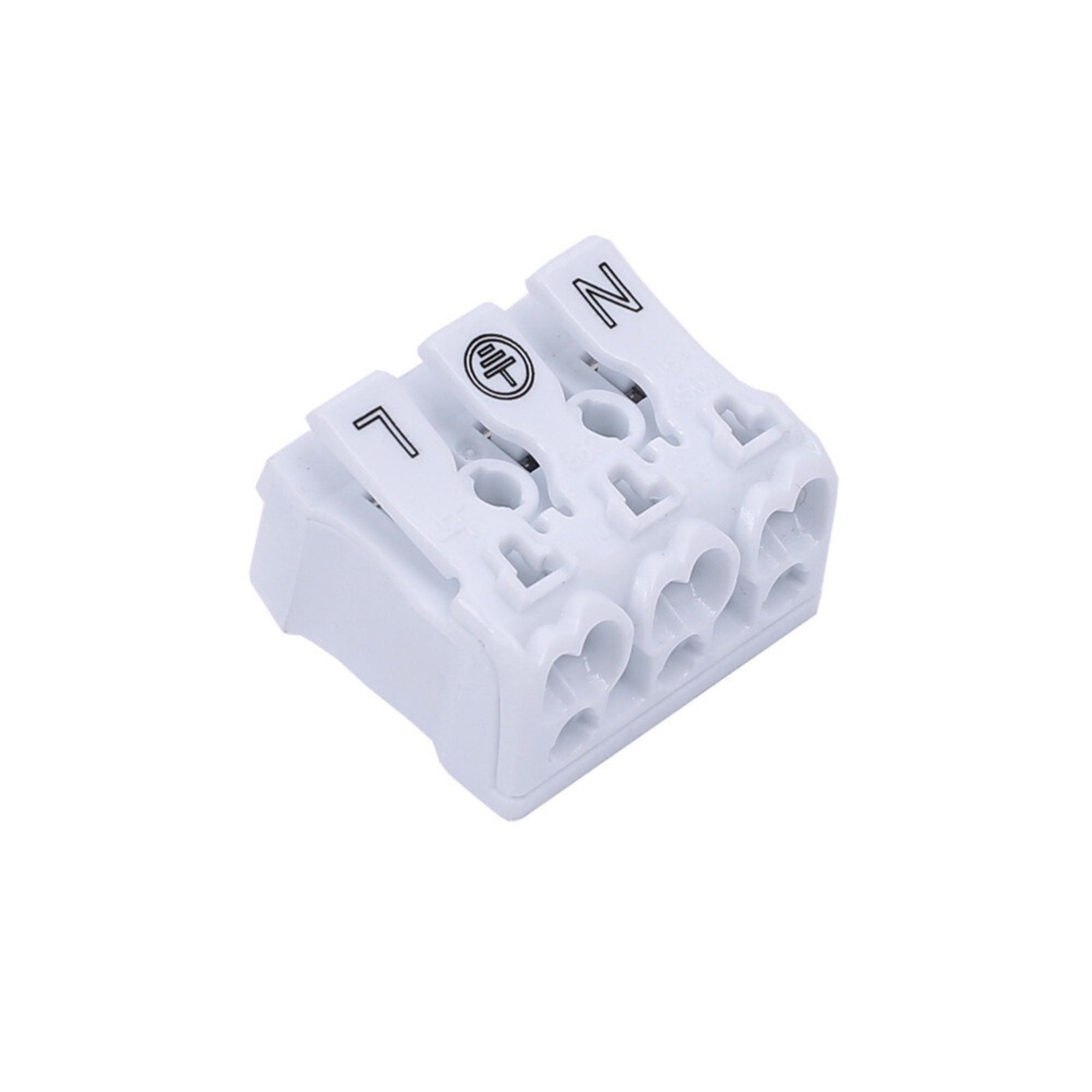 3-polė greitojo jungimo jungtis / 0,5–2,5 mm