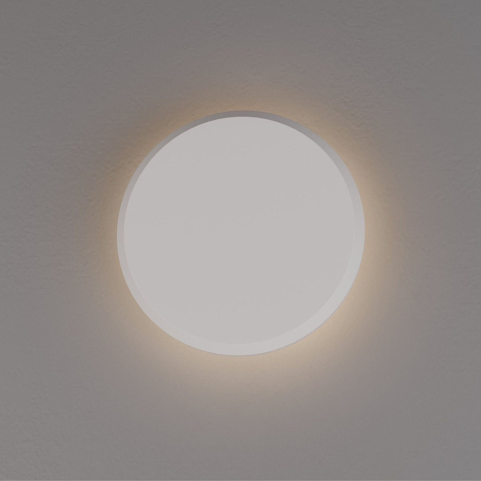 Gipso sieninis šviestuvas „Lune“