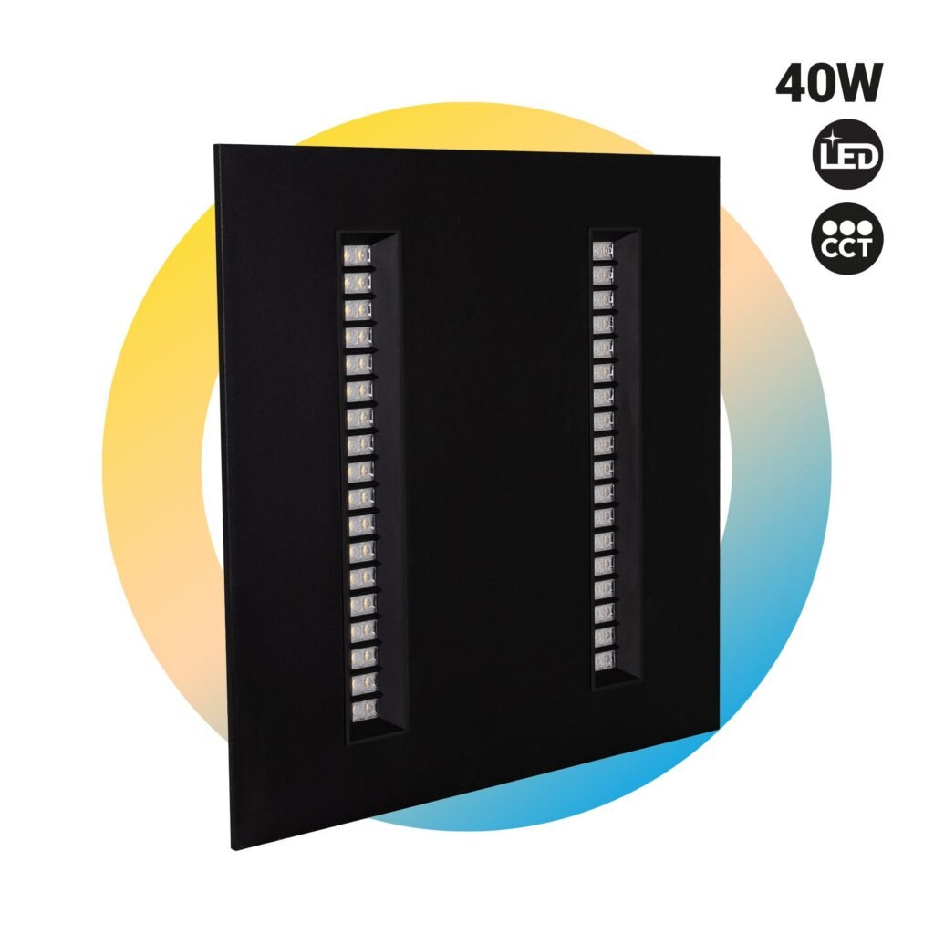 Įleidžiamas LED skydelis 60x60 cm - 40W - UGR18 - PHILIPS tvarkyklė - OSRAM lustas - IP40