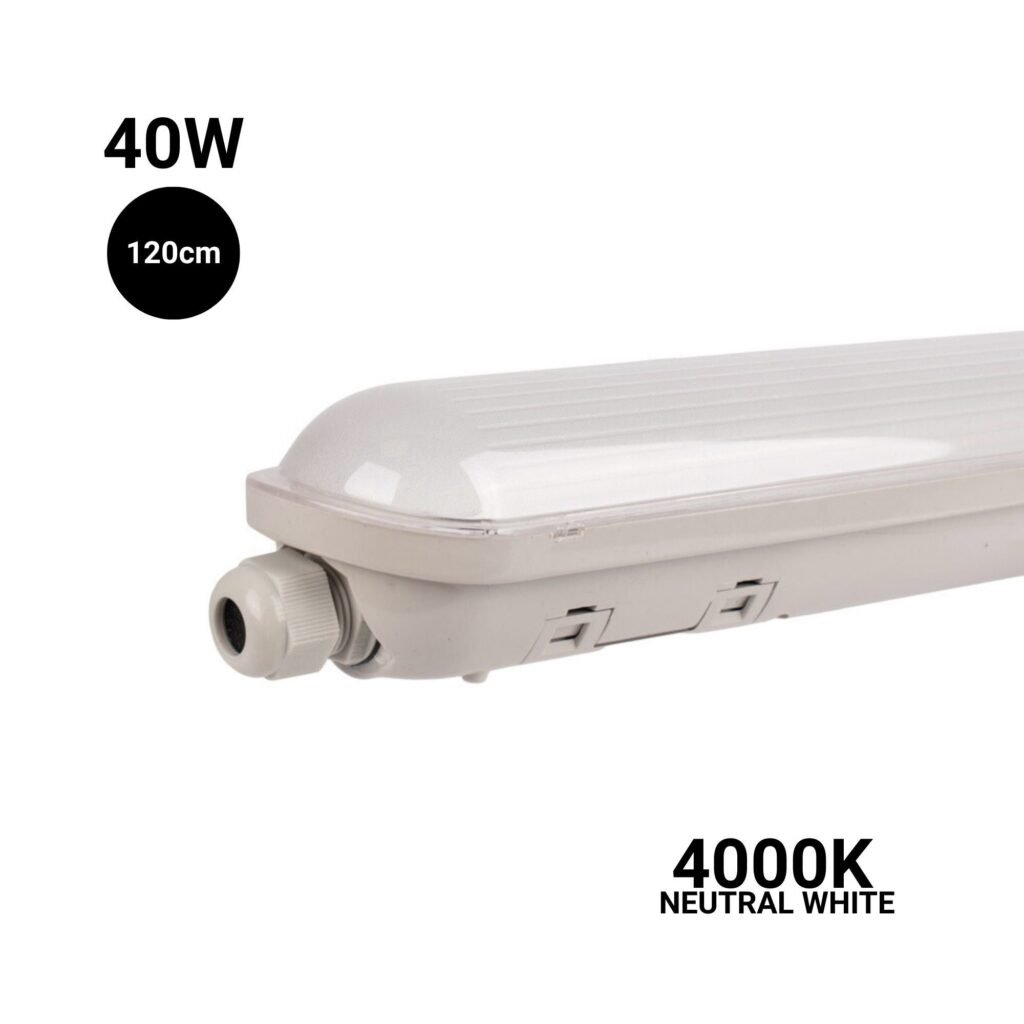 Jungiama LED tri-proof lemputė – 40W – 47,2 in – IP65