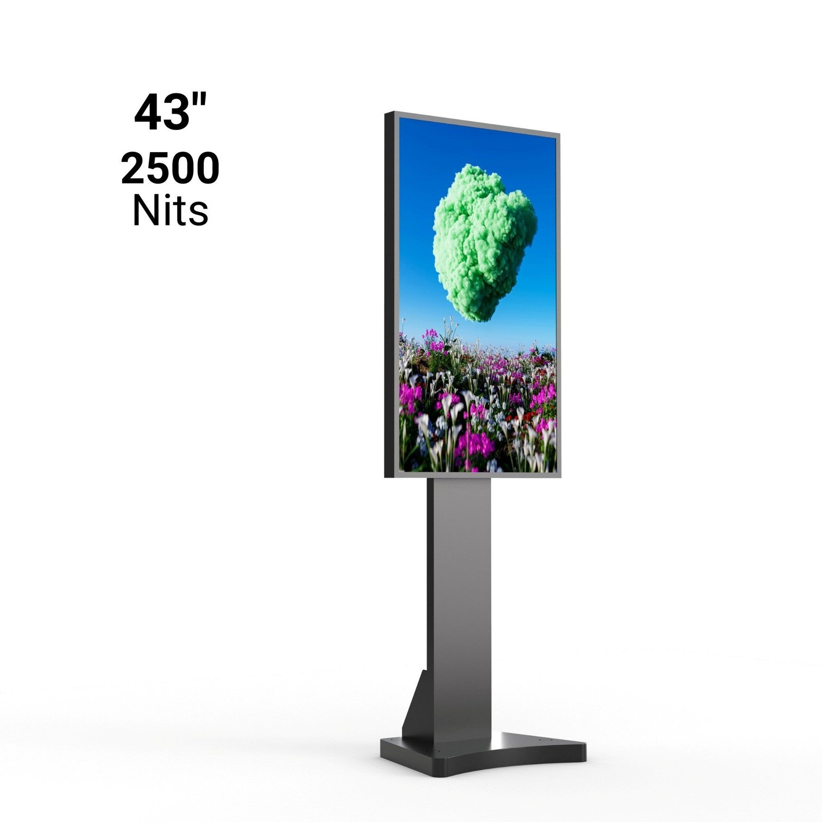 FULL HD 43" LCD ekranas demonstracijoms