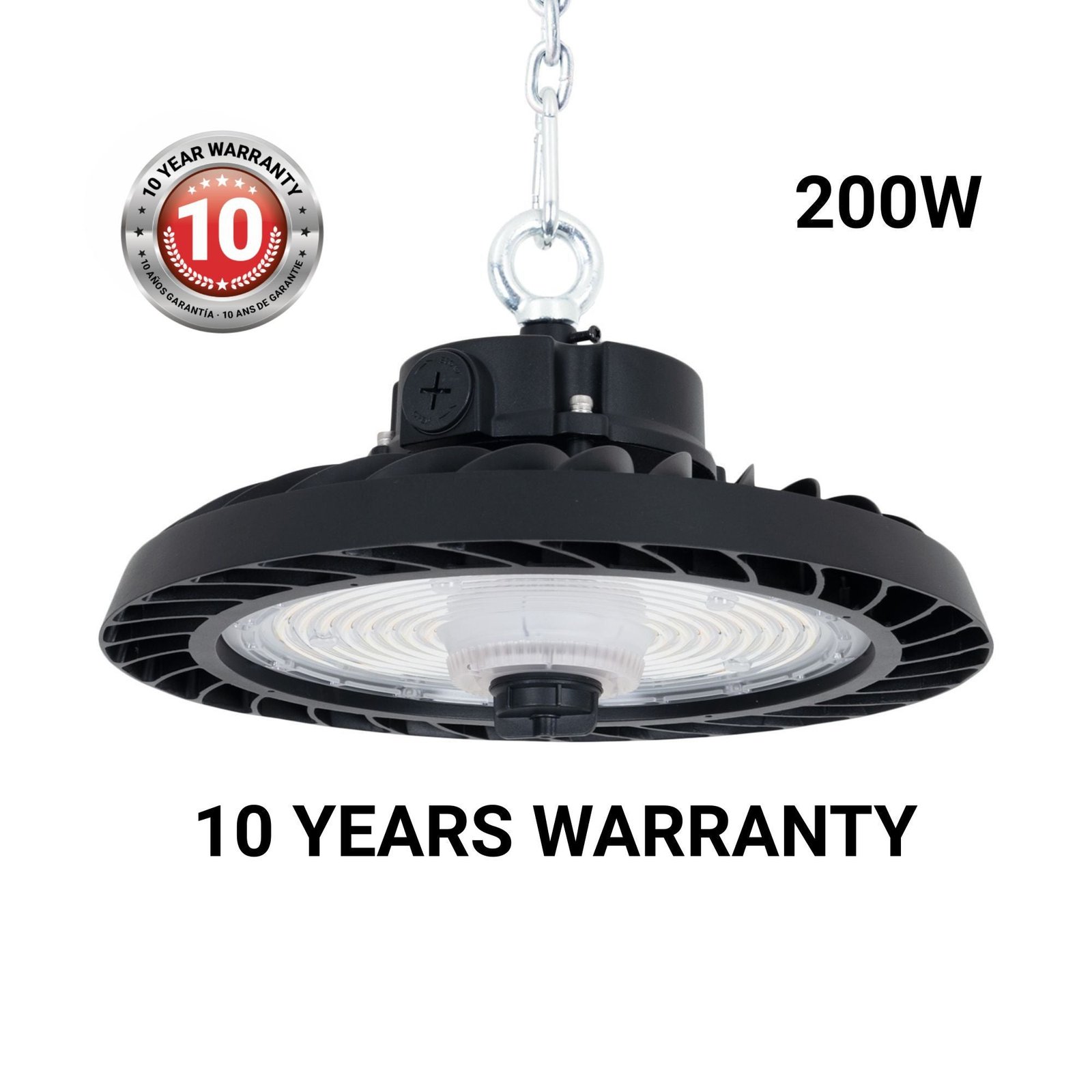 Pramoninis LED „High Bay“ šviestuvas, 200 W