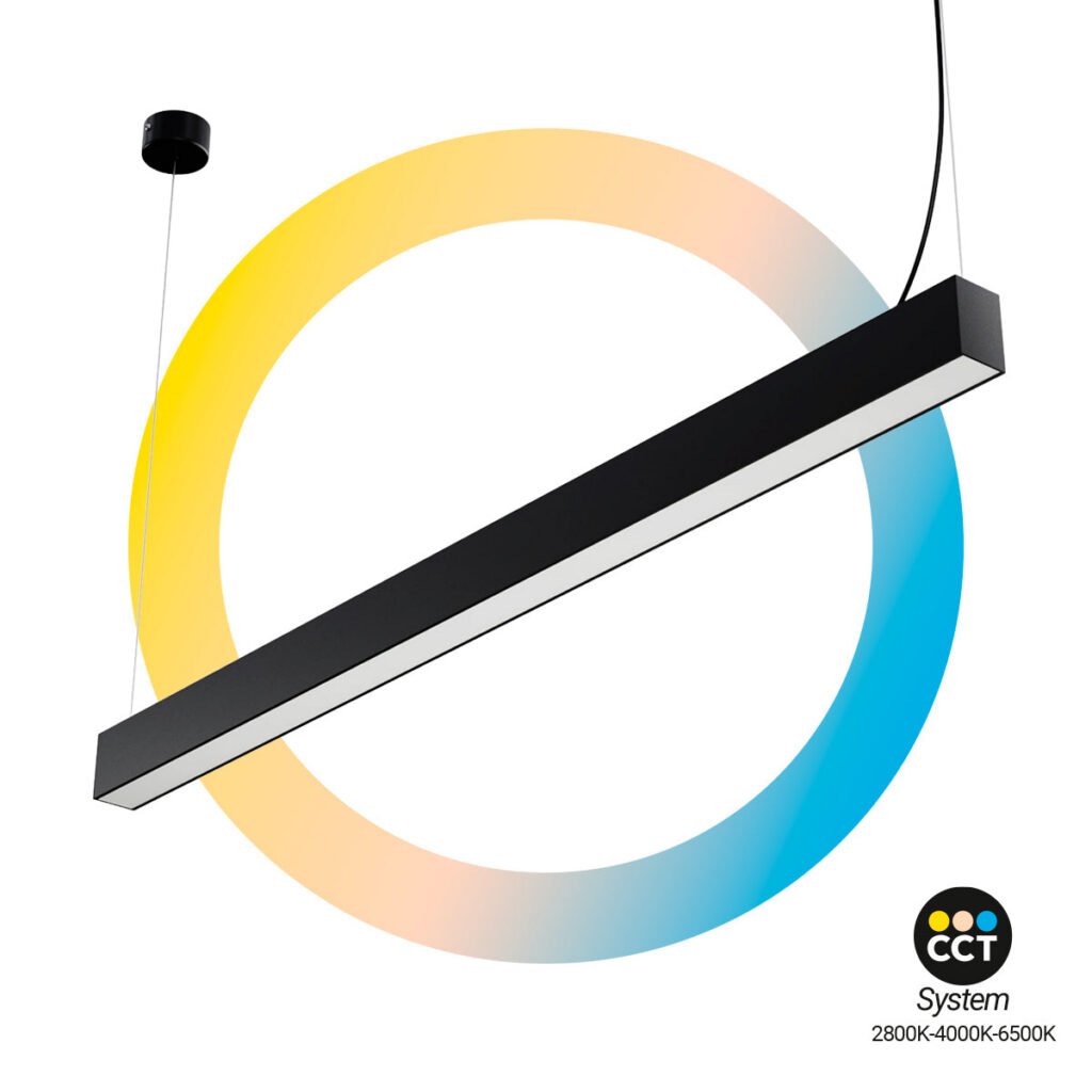DOB CCT LED Linear Light - 60W - 180cm - 120lm/W - PVC - pakaba