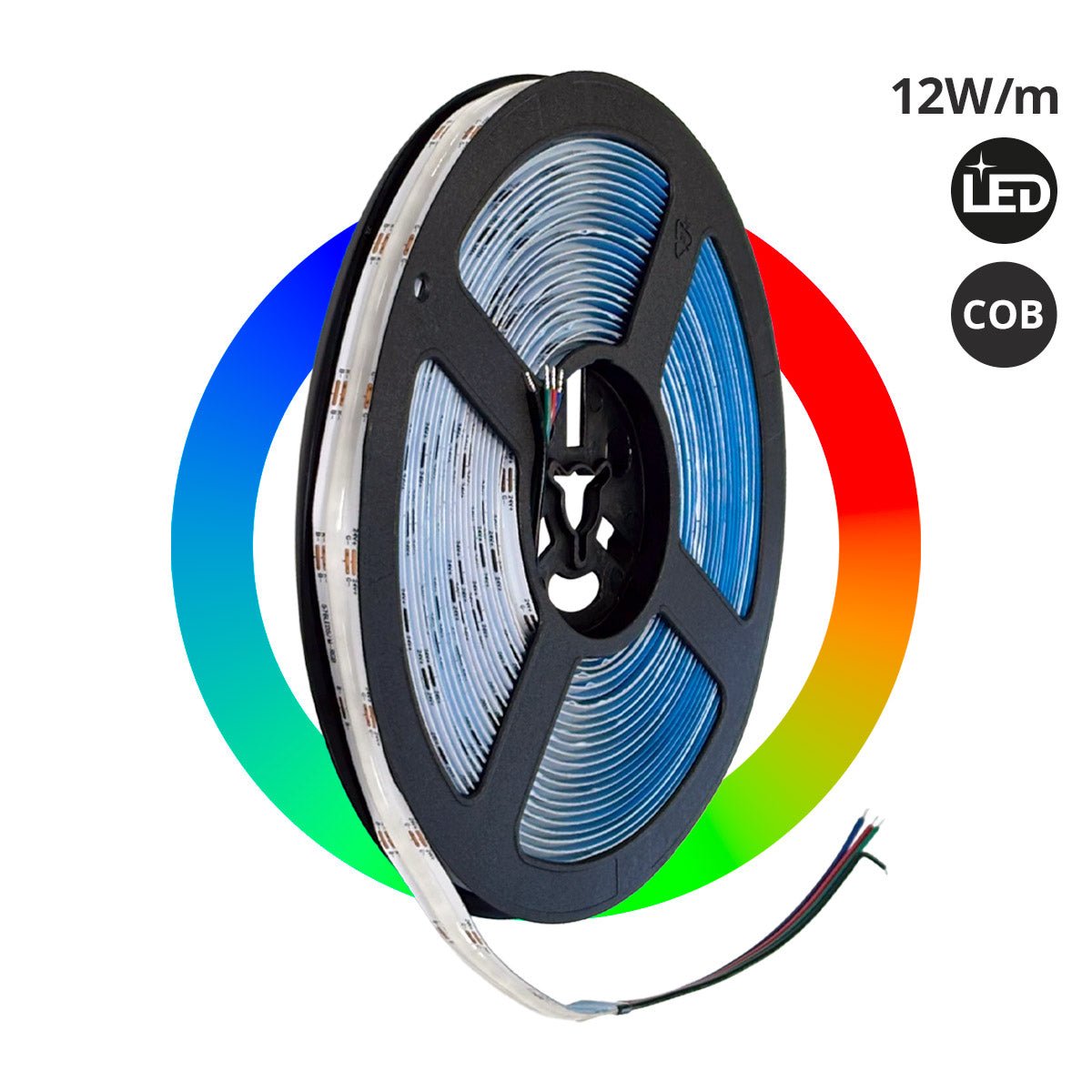 24 V DC COB LED juosta
