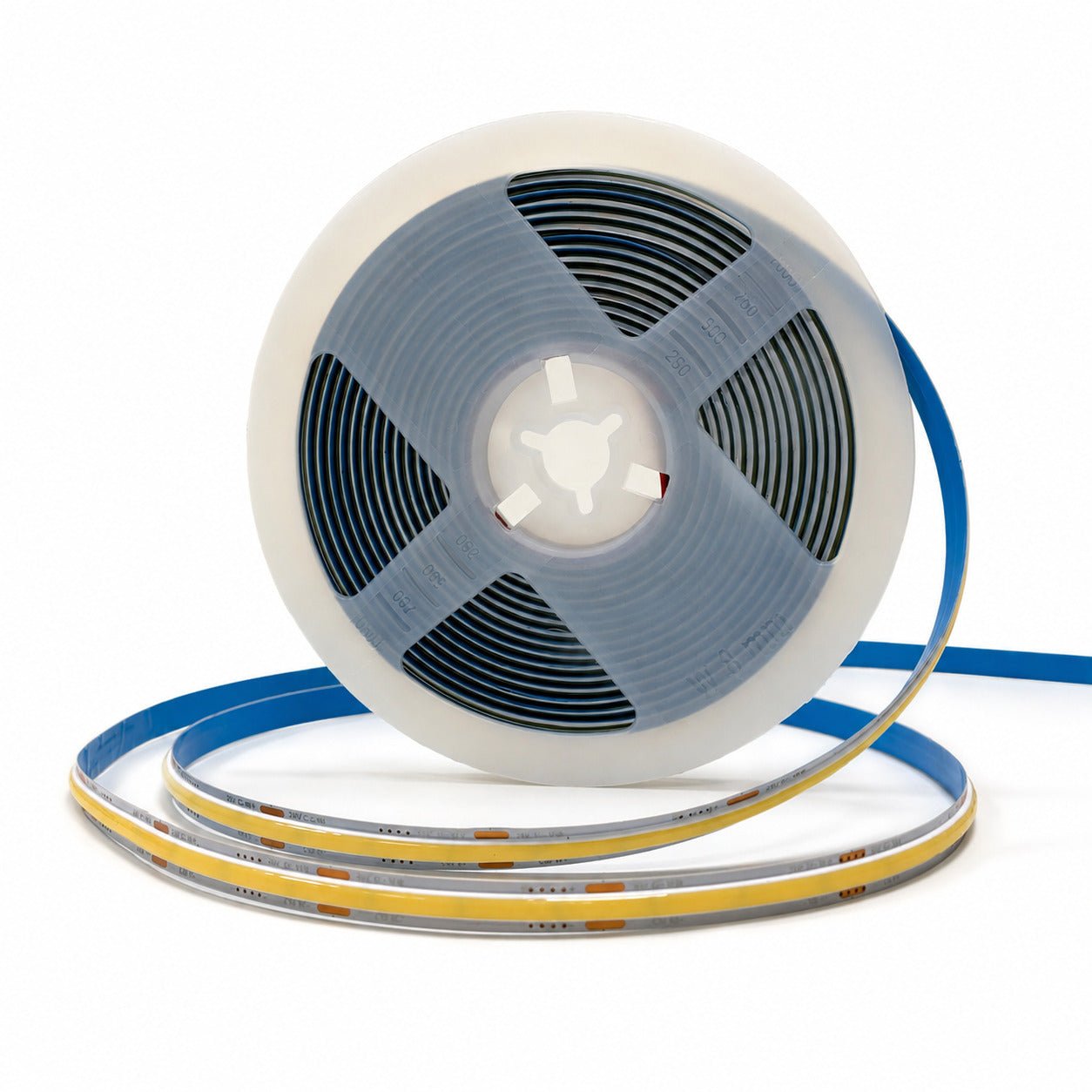 Dviejų baltų spalvų COB LED juosta
