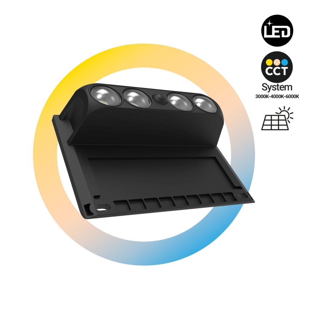 Saulės LED lauko lempa – CCT – 4 LED – 120lm