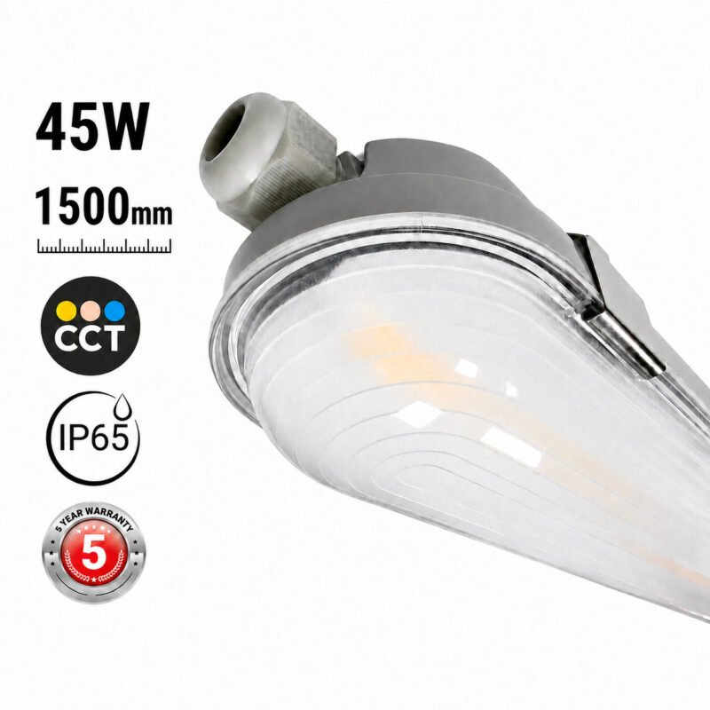 Jungiamas LED tri-proof šviestuvas
